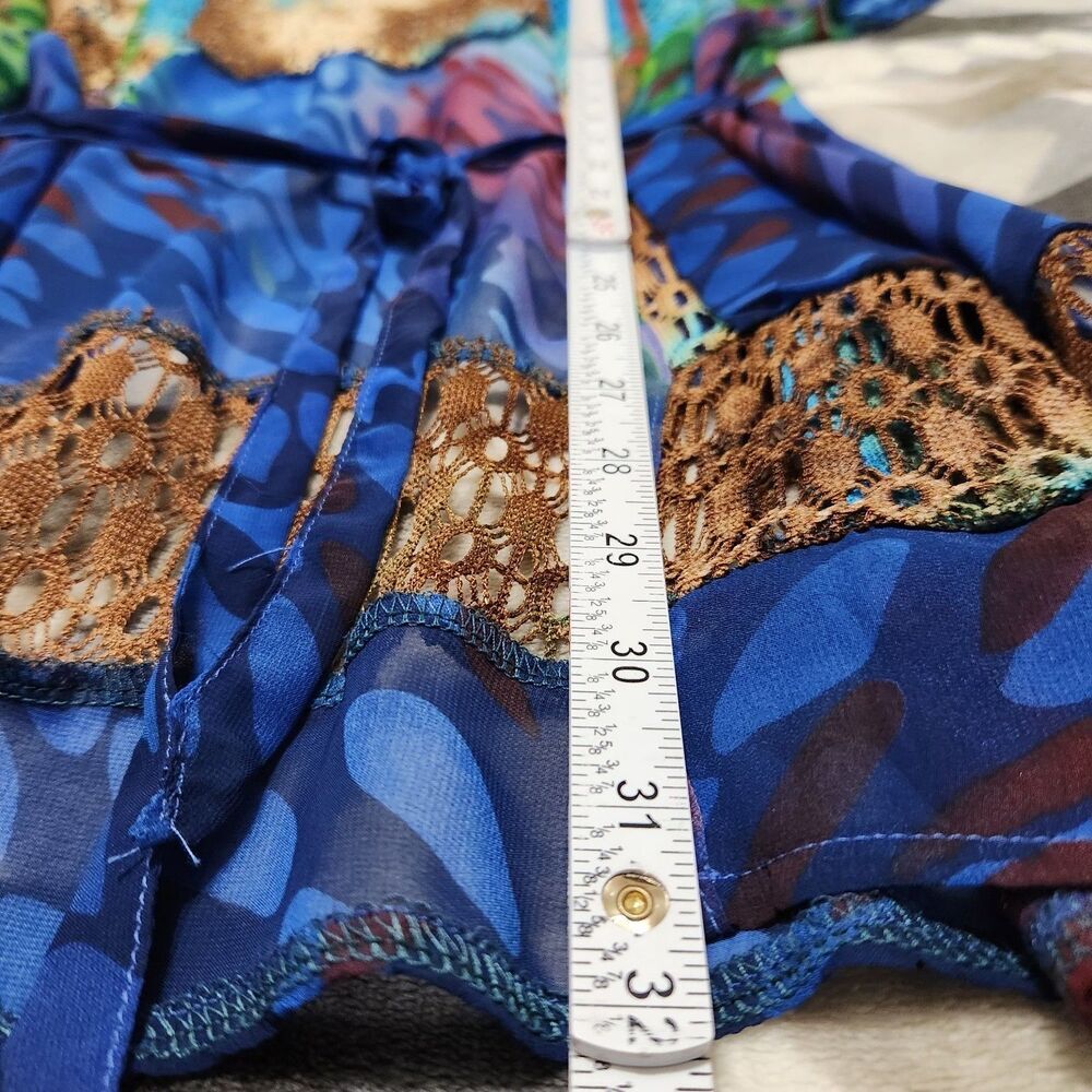 Lily Cover Up Size Large Belted Lightweight Swim Beach Pool Vacations. New - Picture 5 of 8